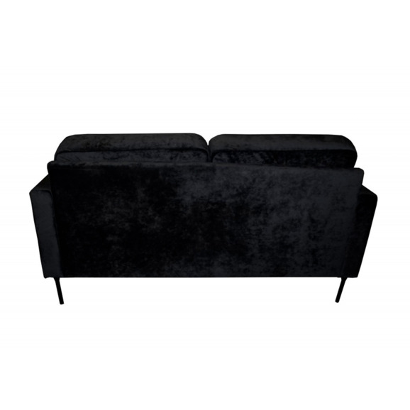 Диван Клик двухместный, чёрный - фото 4