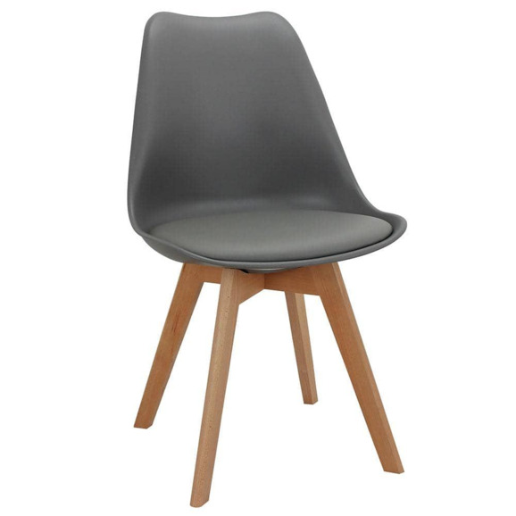 Стул Eames Bon серый - фото 1