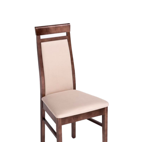 Деревянный стул Амиата бежевый / орех Деревянный стул Амиата бежевый / орех - фото 5