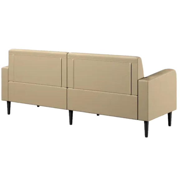 Диван Папилла, экокожа, 202 см, санд Диван Папилла, экокожа, 202 см, санд - фото 3