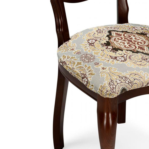 Деревянный стул Adriano 082 вишня / без патины - фото 7