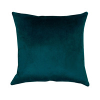Настоящее фото товара Декоративная подушка Богемия, темно-зеленая, произведённого компанией ChiedoCover