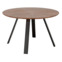 Настоящее фото товара Стол обеденный Unity, орех, черный, произведённого компанией ChiedoCover