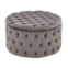 Настоящее фото товара Пуф Root, серый, произведённого компанией ChiedoCover