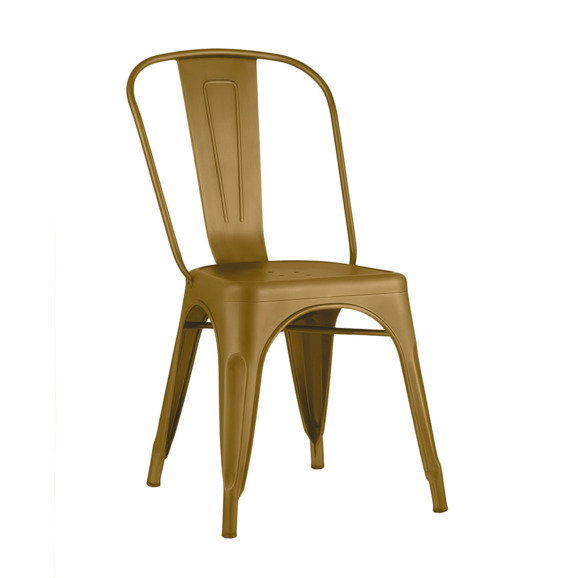 Стул Tolix, золото Стул Tolix, золото - фото 1