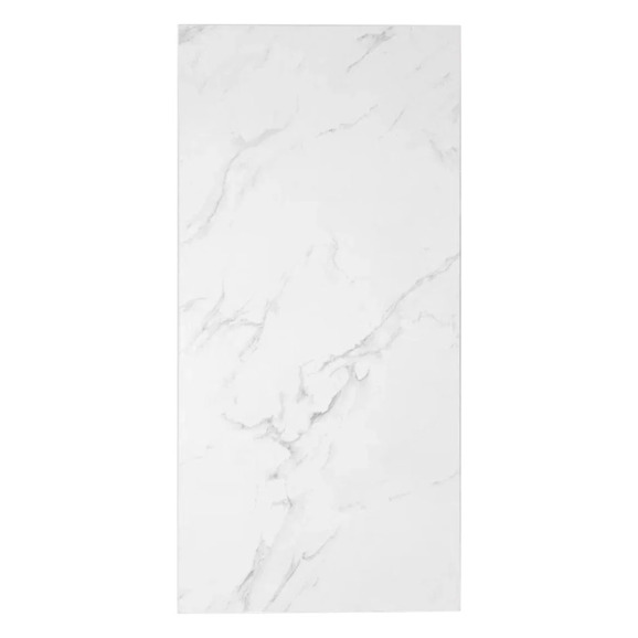 Стол Лидер 1, 1200х600, каркас белый, под мрамор, кромка ПВХ, без отбойников - фото 5