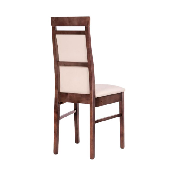 Деревянный стул Амиата бежевый / орех Деревянный стул Амиата бежевый / орех - фото 4