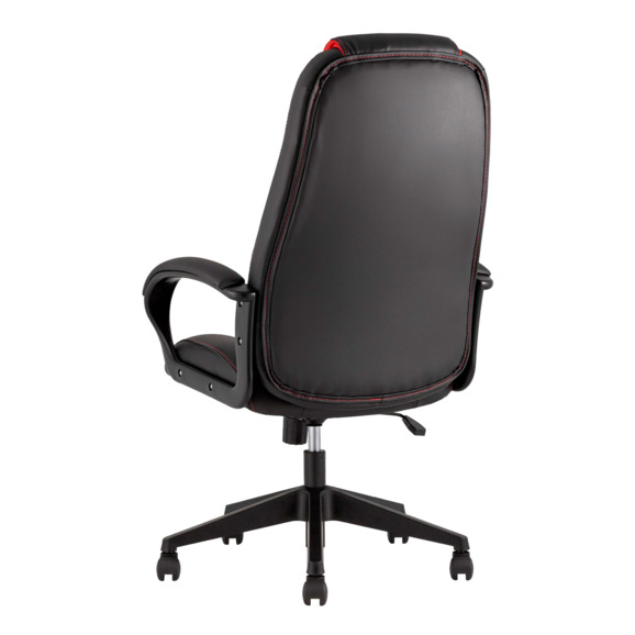 Кресло игровое TopChairs ST-CYBER 8, черный/ красный, эко.кожа, крестовина пластик - фото 6