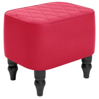 Фотография Пуф Лотик, экокожа, красный от производителя ChiedoCover, картинка продукции, реальное фото товара Настоящее фото товара Пуф Лотик, экокожа, красный, произведённого компанией ChiedoCover