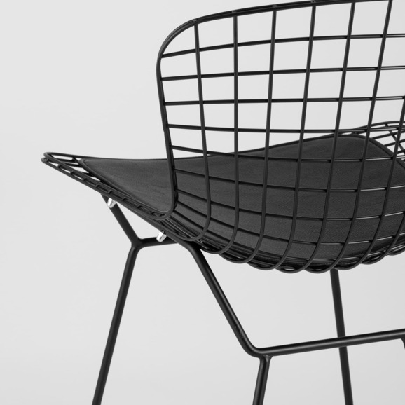 Стул Bertoia полубарный черный - фото 6