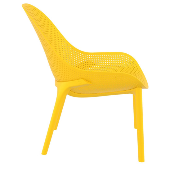 Лаунж-кресло пластиковое Грау, желтый - фото 3