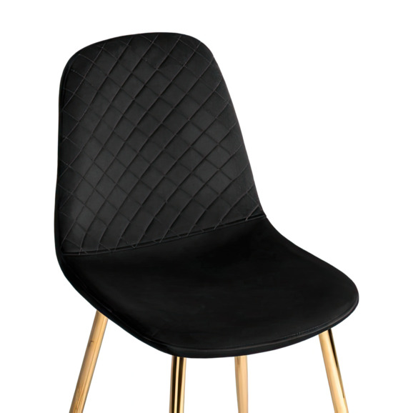 Стул Dabl black / gold - фото 5
