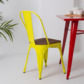Реальное фото товара Стул Tolix Wood, желтый производства ChiedoCover Реальное изображение товара 3 Стул Tolix Wood, желтый производства ChiedoCover
