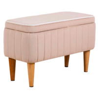 Настоящее фото товара Банкетка Nootropic, с ящиком, бежевый, произведённого компанией ChiedoCover