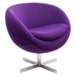 Дизайнерское кресло фиолетовое