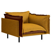 Фотография товара Кресло Barcelona, горчичный от компании ChiedoCover.