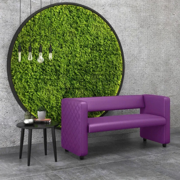 Диван Тепал, экокожа, фиолетовый - фото 6