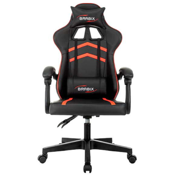 Кресло компьютерное Concord, черный, красный, экокожа - фото 2