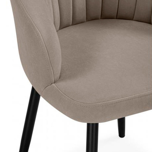 Стул на металлокаркасе Бэнбу крутящийся marseille 16 данс / черный - фото 7