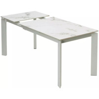 Фотография товара Стол CORNER 120 GLOSS GOLDEN JADE SOLID CERAMIC / WHITE от компании ChiedoCover.