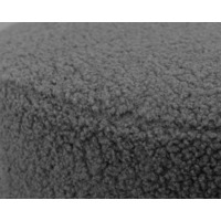 Фотография товара Пуф Nanno, темно-серое букле от компании ChiedoCover.