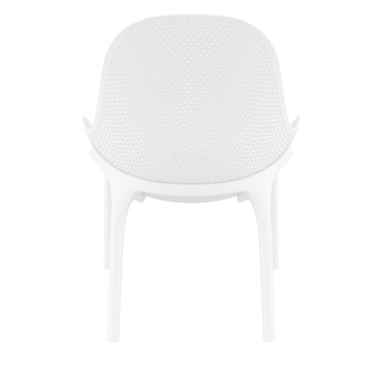 Лаунж-кресло пластиковое Грау, белый - фото 5