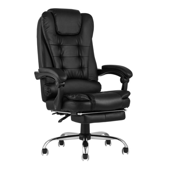 Кресло руководителя TopChairs President, черное - фото 1