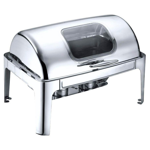 Мармит Ultima, с откидной крышкой и обзорным стеклом, 9л - фото 1