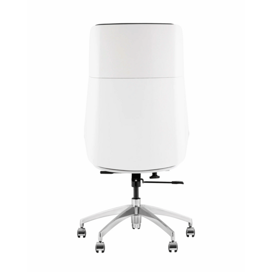 Кресло руководителя TopChairs Crown SN, серо-голубой, белый - фото 3