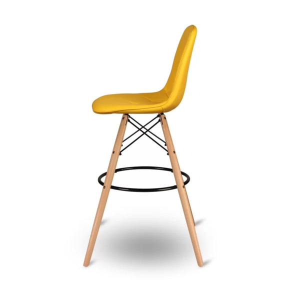 Cтул Eames DSW ECO Барный Желтый - фото 3