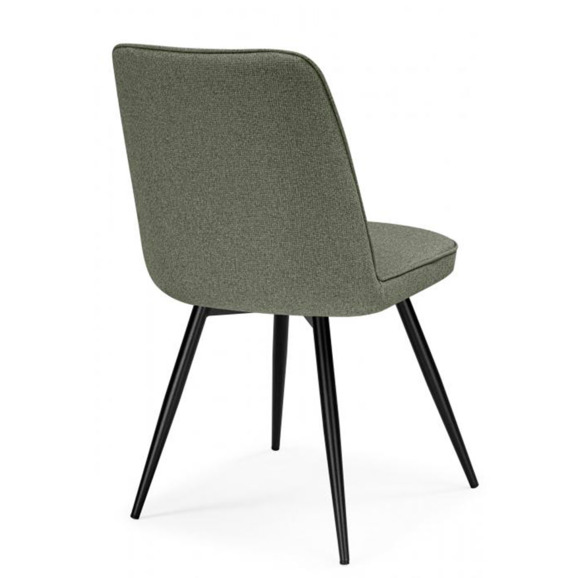 Стул на металлокаркасе Texas 3 поворотный светло-зеленый / черный Стул на металлокаркасе Texas 3 поворотный светло-зеленый / черный - фото 4