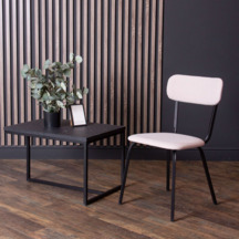 Фотография товара Стул Хавал, ткань велюр Коннект 24, черный муар от компании ChiedoCover.