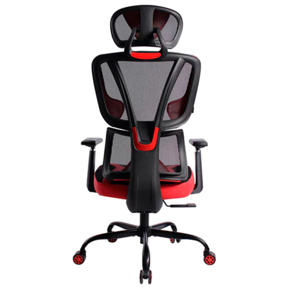 Кресло Qualm, черный, красный - фото 5