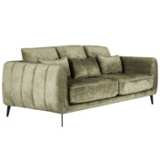 Фотография товара Диван Амстердам трёхместный, серый, черный от компании ChiedoCover.