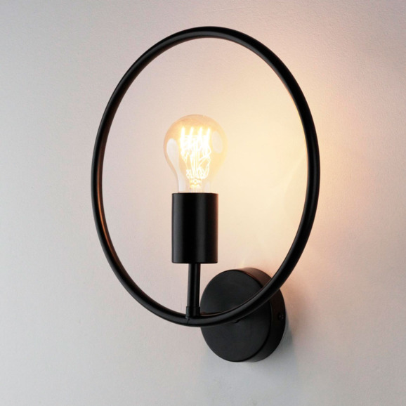 Светильник настенный Крейс Сахара, чёрный - фото 4