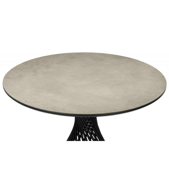 Керамический стол Вивиен 110 avenue grey sahara / черный Керамический стол Вивиен 110 avenue grey sahara / черный - фото 10
