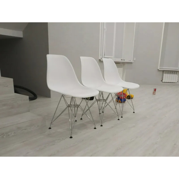 Стул Eames DSR белый - фото 8