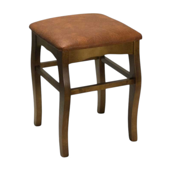Табурет Финес, массив березы, кожзам - фото 1