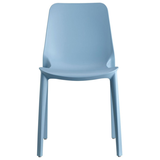 Кресло пластиковое Морело, голубой - фото 1
