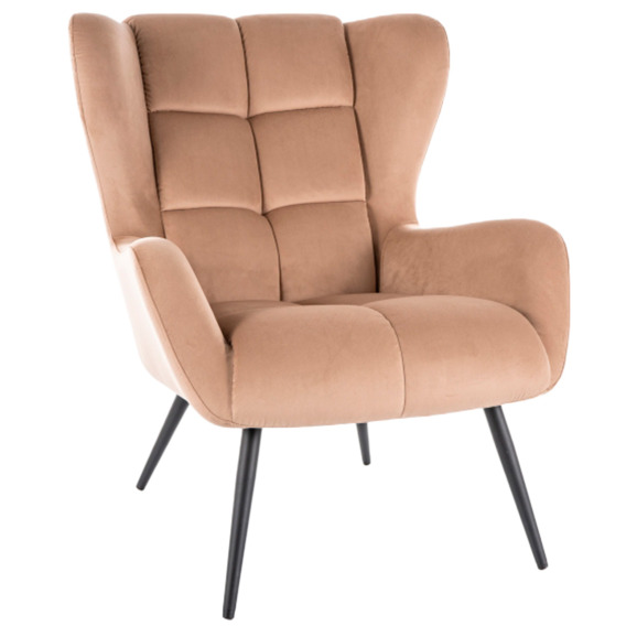 Кресло Grail, бежевый, черный - фото 1