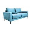 Диван Миа двухместный, голубой Диван Миа двухместный, голубой