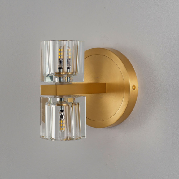 Светильник настенный V11016-2W Brass - фото 3