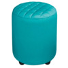 Пуф Тепал, экокожа, бирюзовый