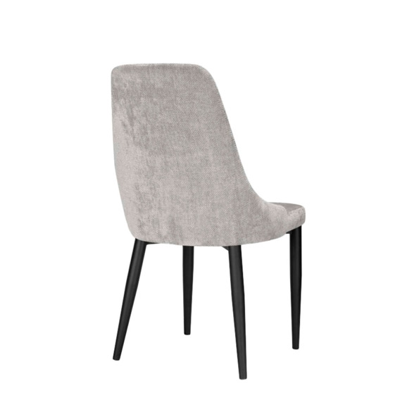 Стул на металлокаркасе Kora black / gray - фото 4