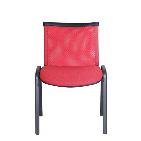 Стул Изо, спинка сетка W, красный - фото 2