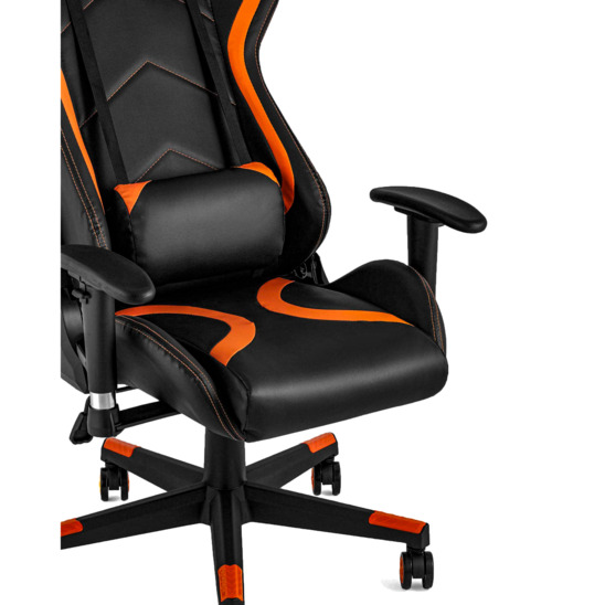 Кресло игровое TopChairs Cayenne оранжевое - фото 5