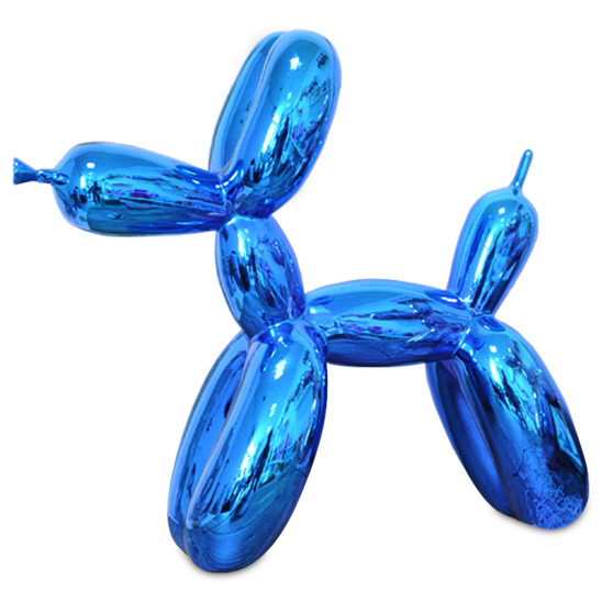Статуэтка Воздушная собака, синяя - фото 1