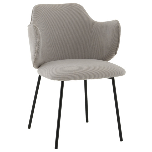 Стул Джиннет NEW, велюр, светло-серый - фото 1