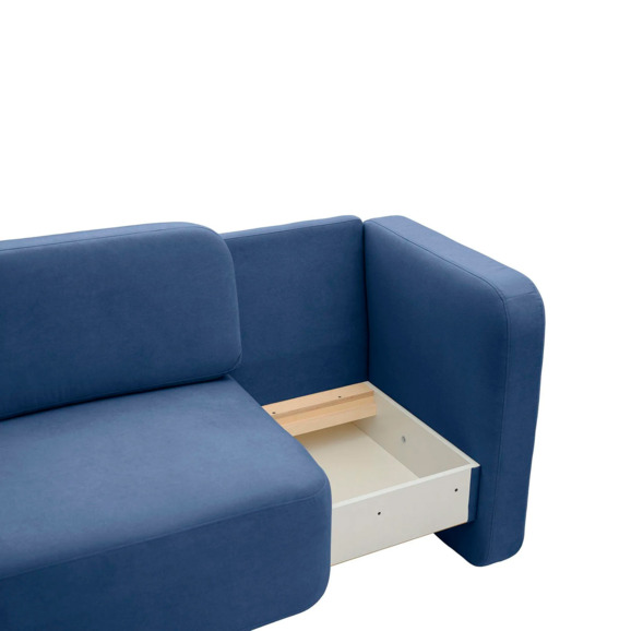 Кушетка-диван Хьюст-1, синий - фото 5