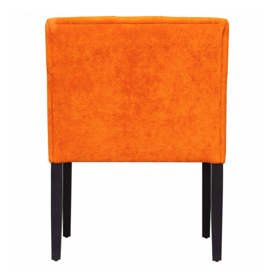 Кресло Денди с английской утяжкой, оранжевый - фото 5